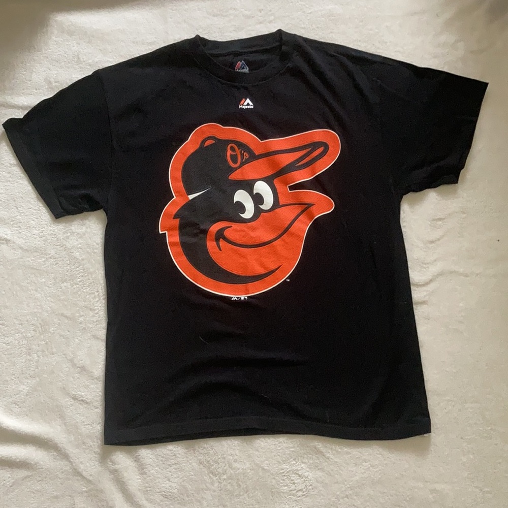 Baltimore Orioles logo baseball short sleeve T-shirt
